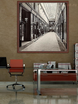 Модульная картина Галерея Часов, 1866