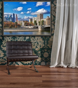 Модульная картина Москва перспектива-2