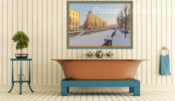 Модульная картина Канал Грибоедова.