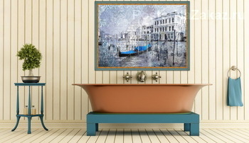 Модульная картина Венецианский канал