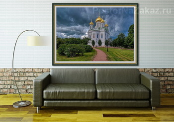 Модульная картина Санкт-Петербург, Пушкин, Екатерининский собор