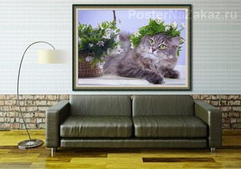 Модульная картина Мисс Весна