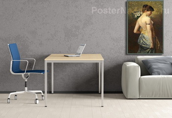 Модульная картина Юная красавица, 1892