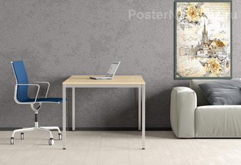 Модульная картина Церковь Богоматери в Брюгге