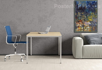 Модульная картина Ночное парижское кафе,1936