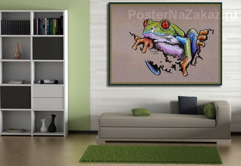 Модульная картина Лягущка 