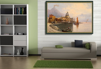 Модульная картина Картина художника 19-20 веков, пейзаж