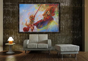 Модульная картина руки бабочки звуки