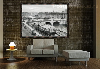 Модульная картина Фонтанка. Аничков мост 1908  –  1914