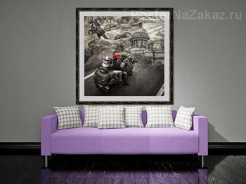 Модульная картина Коллаж Питер