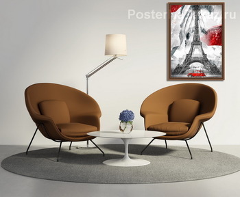 Модульная картина Артпостер. Париж