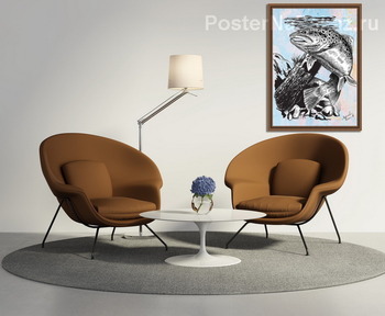 Модульная картина Рыба