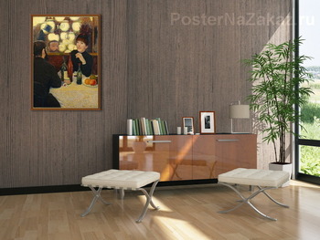 Модульная картина В кафе