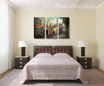 Модульная картина Рига