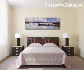 Модульная картина Дождь на гавани Сиднея