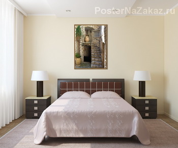 Модульная картина Дверь с лесенкой