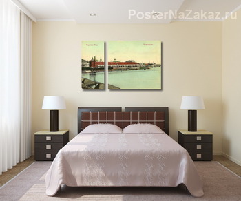 Модульная картина Торговые ряды 1898  –  1901