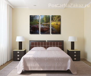 Модульная картина Амата в сентябре