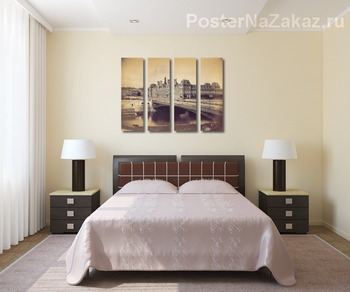 Модульная картина Отель-де-Виль