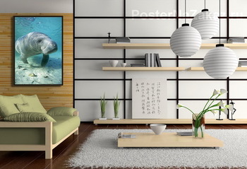 Модульная картина Manatee007