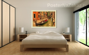 Модульная картина Каналы Венеции