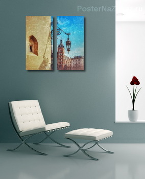 Модульная картина Старый Краков