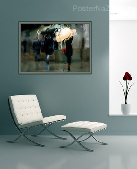 Модульная картина Это просто дождь