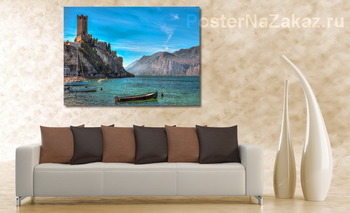 Модульная картина Старый замок