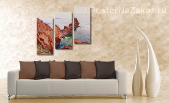 Модульная картина Капри