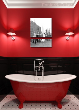 Модульная картина Танцующие подростки,1950г.