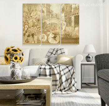 Модульная картина Венеция прошлого