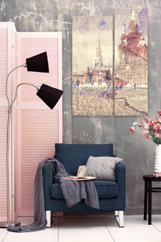 Модульная картина Красная площадь