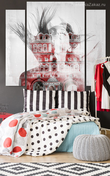 Модульная картина Воскресенские ворота