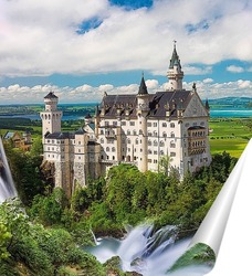   Постер Сказочный замок в Баварии