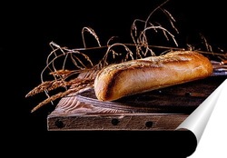  bread toaster jumping on wooden background