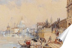  Постер Санта-Мария-делла-Салюте от Св. Маркс, Венеция