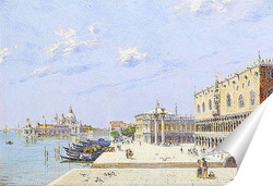  Ла Пиаццетта.Палаццо Дуцале.Венеция