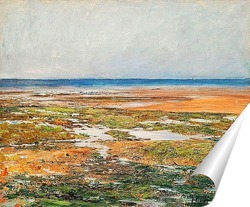   Постер Пляжная сцена из Люк-сюр-Мера, 1876