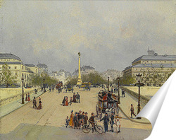  Париж площадь Мадлен