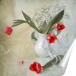   Постер Мелодия тюльпанов