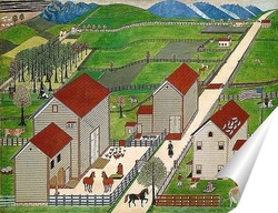   Постер Ферма в долине