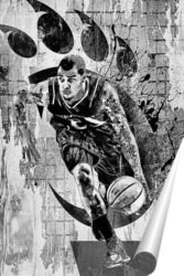   Постер Баскетбольный игрок