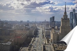   Постер Moscow-city