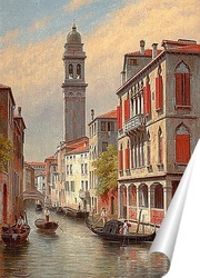   Постер Венеция, Сан-Джорджо деи Греки, Италия , 1900