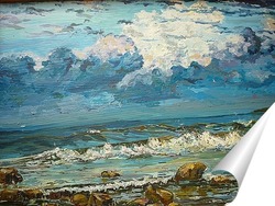   Постер «Пасмурная погода»