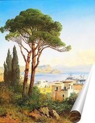  Постер Залив под Неаполем