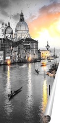   Постер Закат в Италии