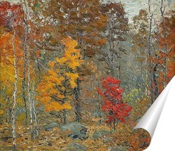   Постер Осенняя листва