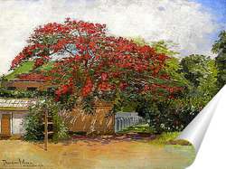   Постер Гавайский дом