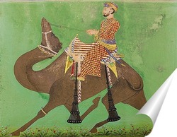   Постер Химмат Рамджи Кунвар едет на верблюде